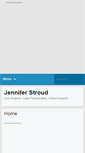 Mobile Screenshot of jenniferstroud.com